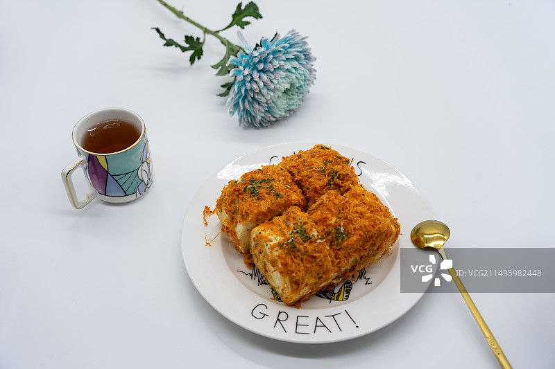 不那么精致的下午茶图片素材