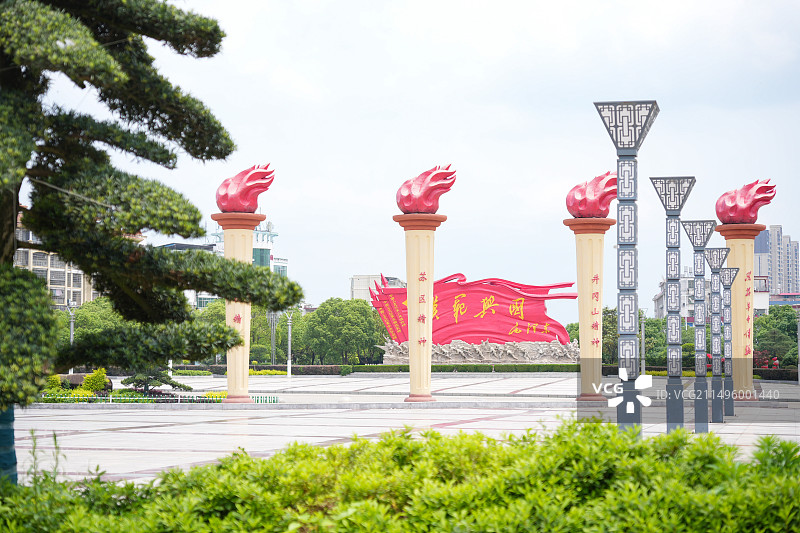 赣州兴国苏区干部好作风纪念园图片素材