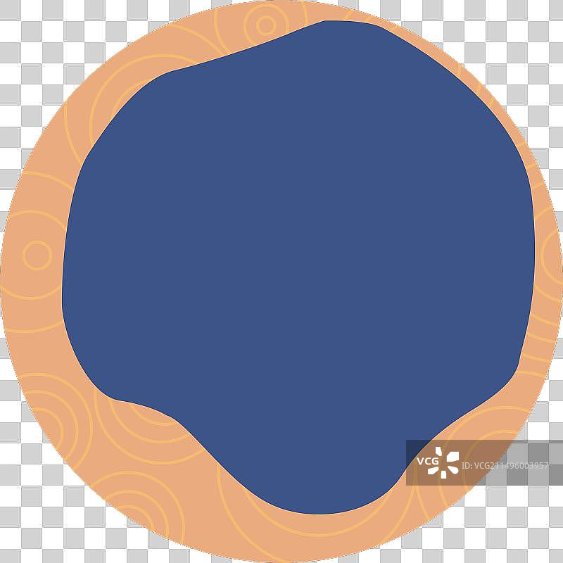 抽象天空月亮标志banner图片素材