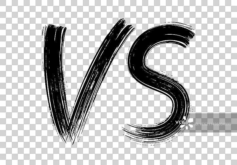 用于比赛、体育或游戏的VS标志图片素材