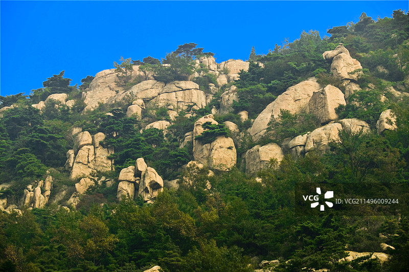 泰安新泰新甫山风景区图片素材
