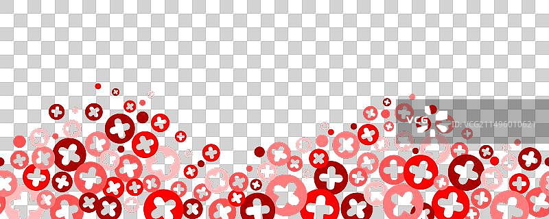 医疗十字和加号背景抽象图片素材