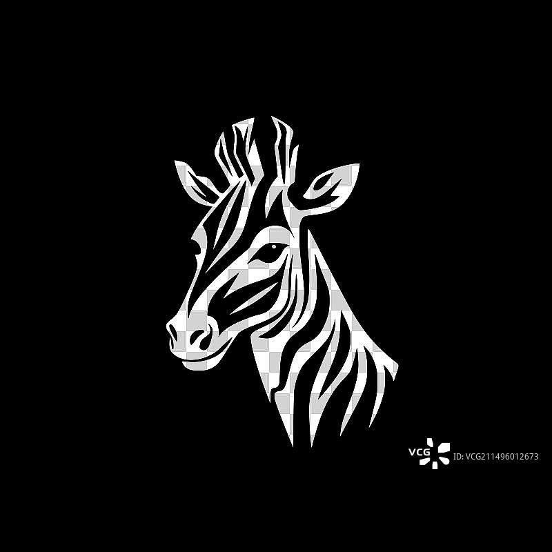 动物简约扁平风logo图片素材