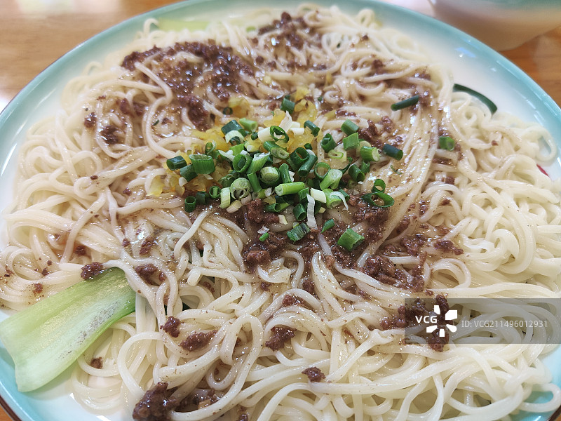 中国西部兰州拉面西北拉面美食特写图片素材