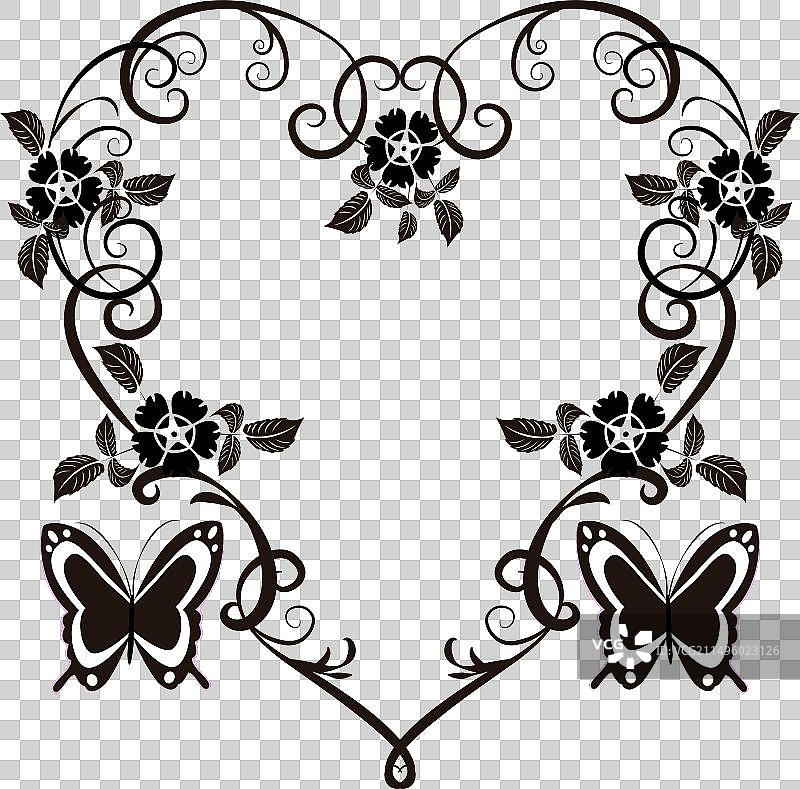 装饰心形图案图片素材