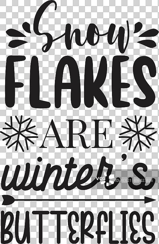 冬日雪花图片素材