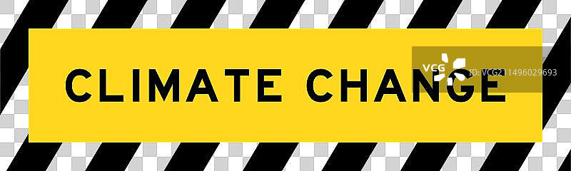 黄色和黑色带线条纹标签图片素材