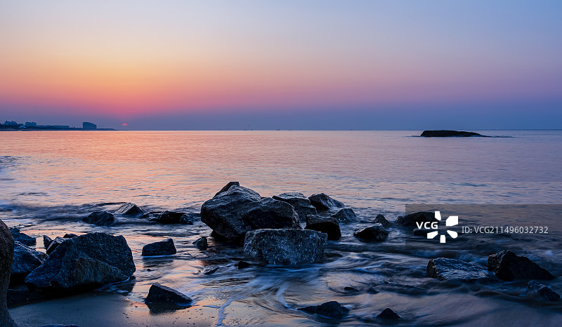 威海乳山银滩图片素材