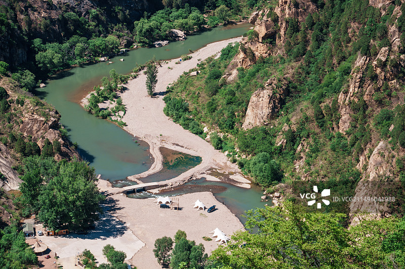 北京怀柔白河大峡谷图片素材
