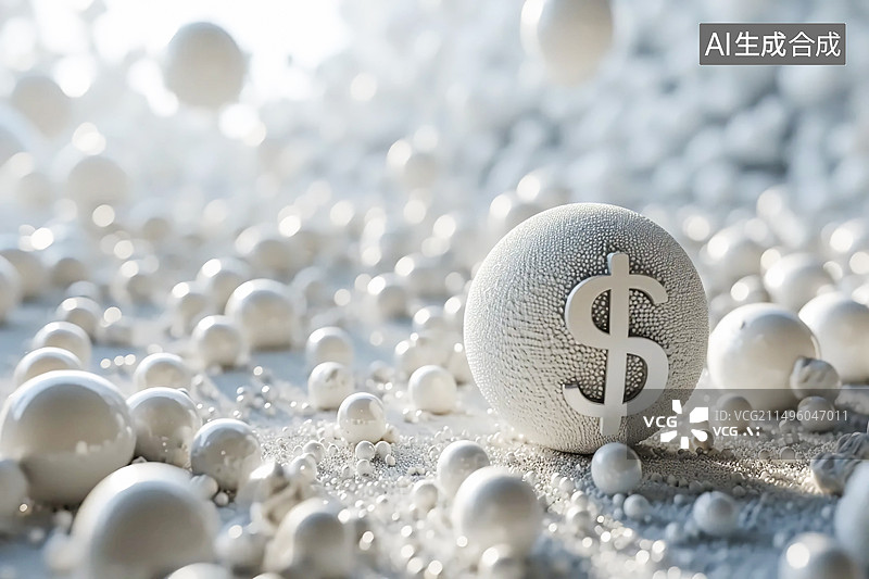 【AI数字艺术】配图：美元符号图片素材
