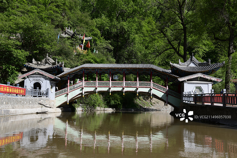 榆中兴隆山景区图片素材
