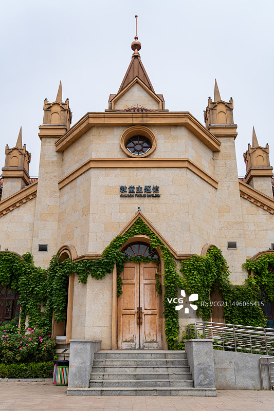 西安世园罗曼小镇图片素材