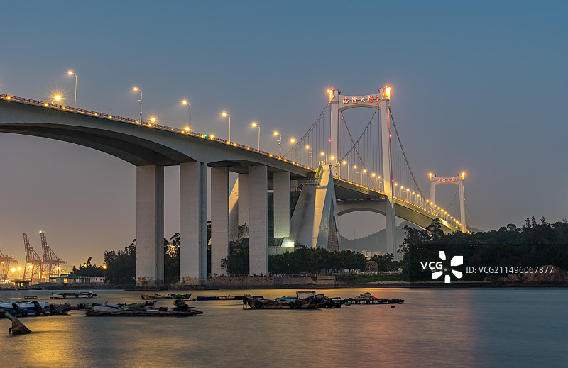 厦门海沧大桥图片素材