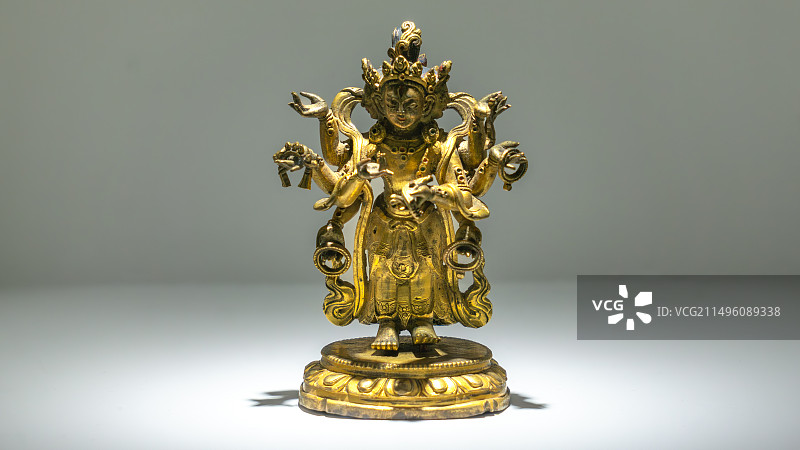 呼和浩特五塔寺--玛哈嘎拉(清代)图片素材