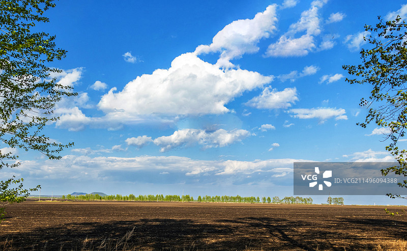 蓝天白云图片素材