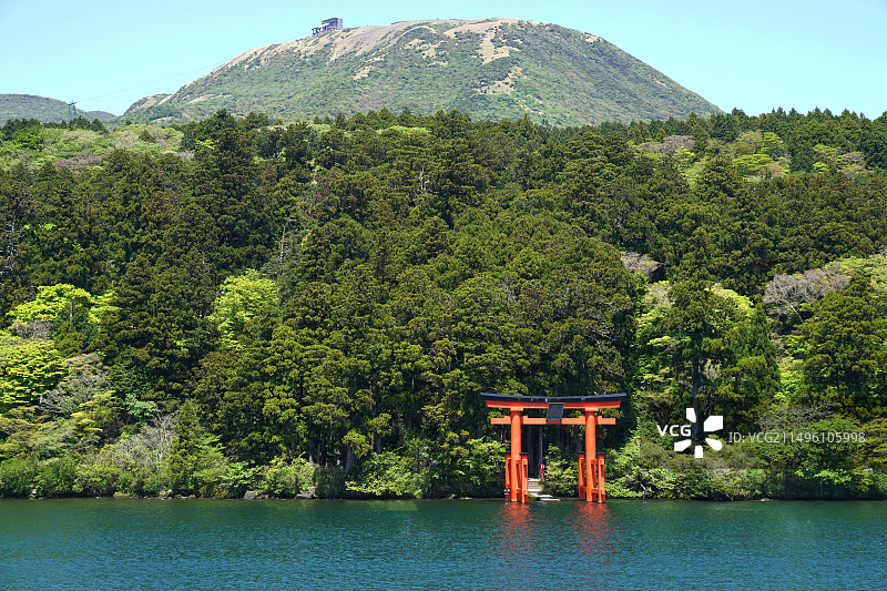水上鸟居图片素材