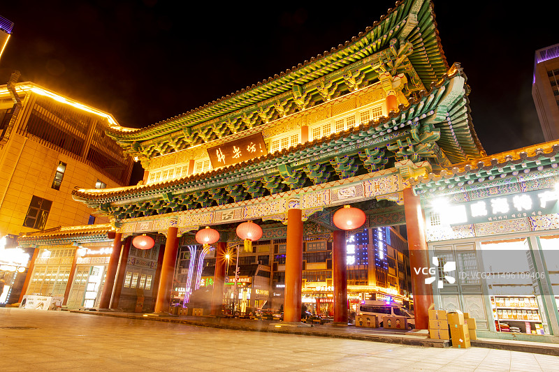 威海韩乐坊旅游景区图片素材