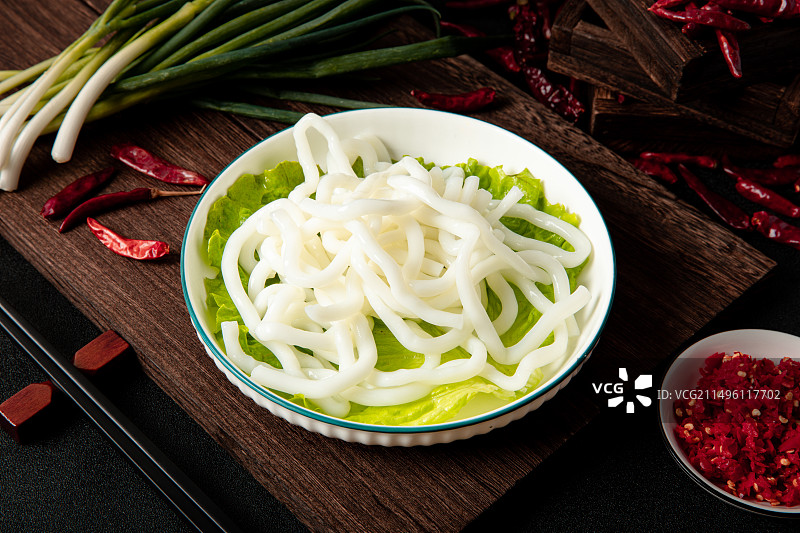 麻辣烫菜品土豆粉图片素材