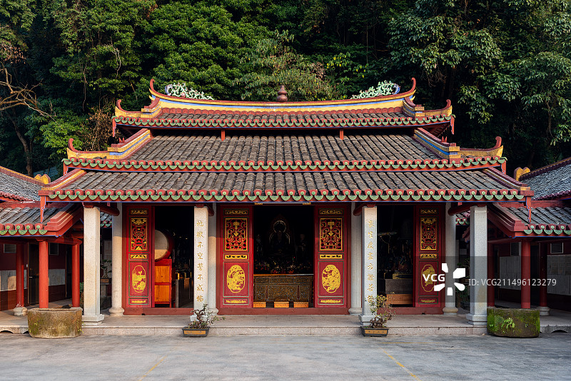 梅县阴那山灵光寺图片素材