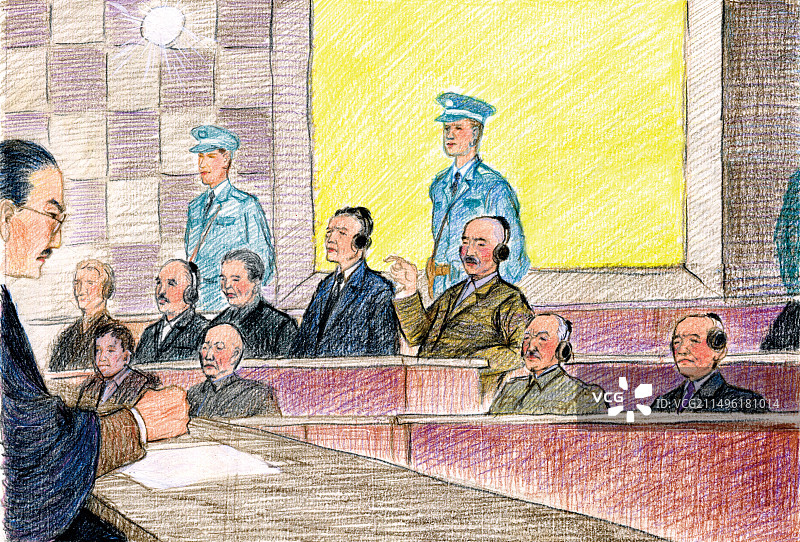 东京审判图片素材