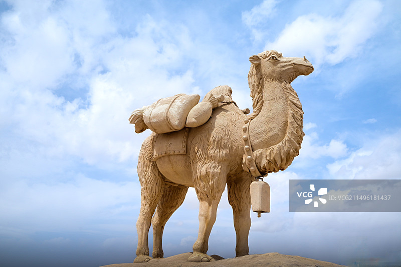 骆驼雕像图片素材