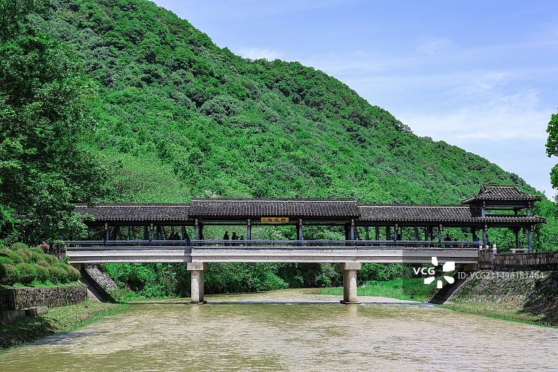 兰亭景区多角度视图图片素材