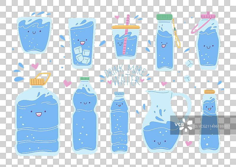 各种容器中的水图片素材