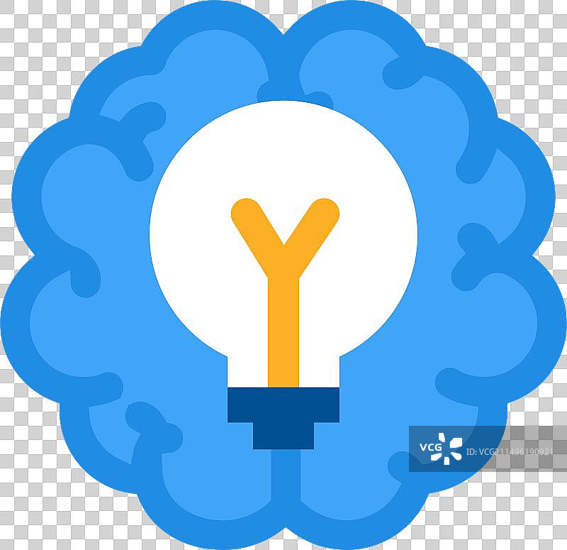 天才思维图标，心理想象力图片素材