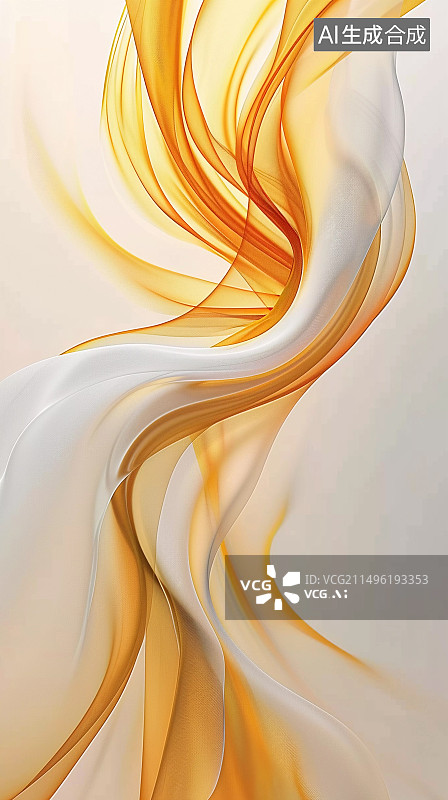 【AI数字艺术】白金流体丝绸创意背景图图片素材