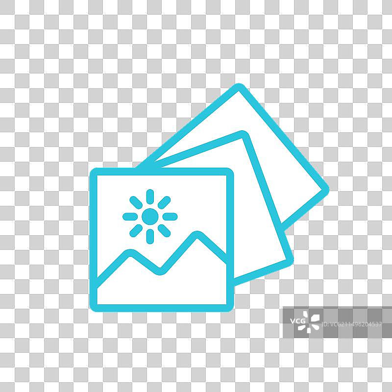 白色背景上的图库图像图标图片素材