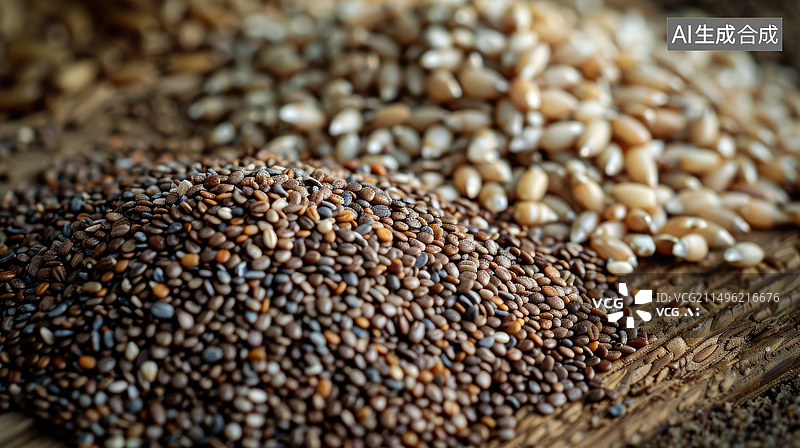 【AI数字艺术】芝麻谷物类素材图片素材
