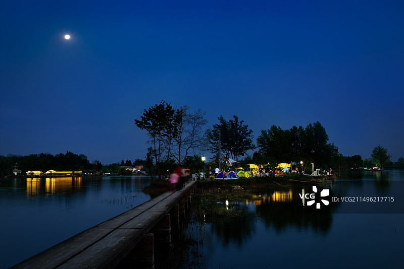 四川省成都市简阳三岔湖风光图片素材