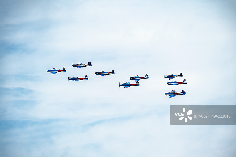 天之翼飞行表演队图片素材