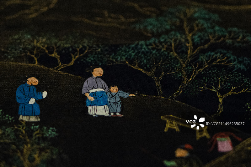 万笏朝天图图片素材