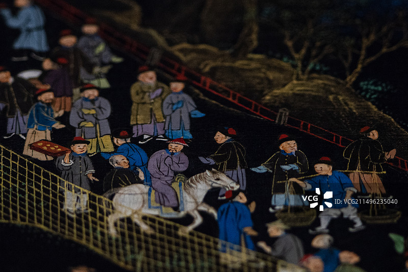 万笏朝天图图片素材