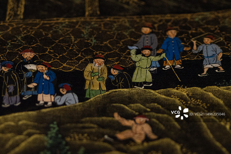 万笏朝天图图片素材