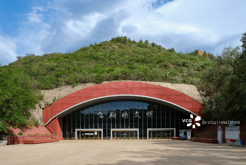 中国航空博物馆 山洞图片素材