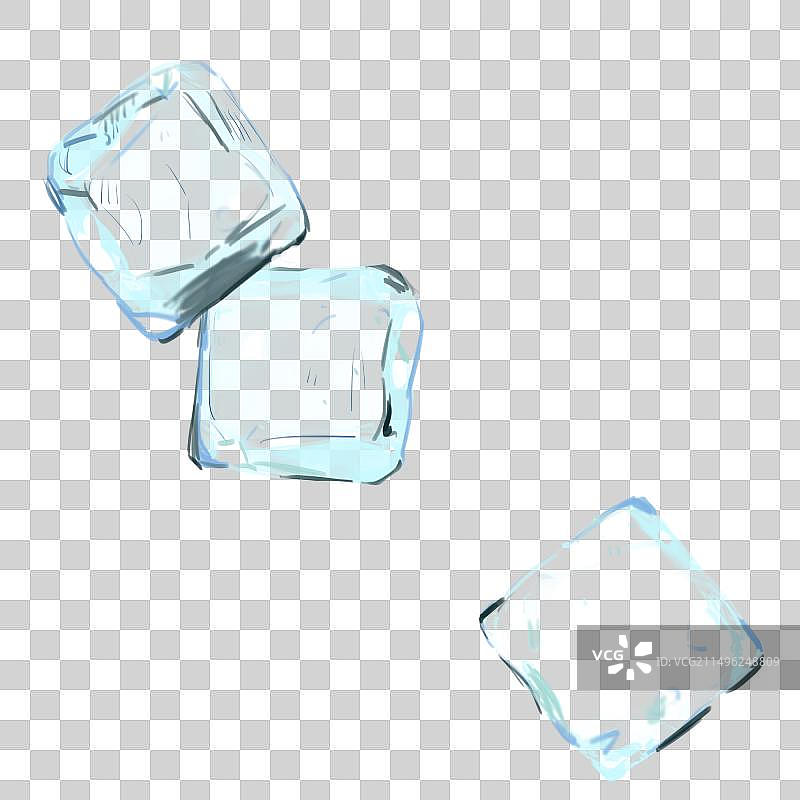 方形的冰块图片素材