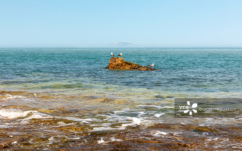长岛海边风光图片素材