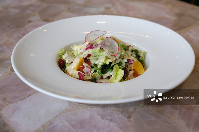 蔬菜水果沙拉图片素材