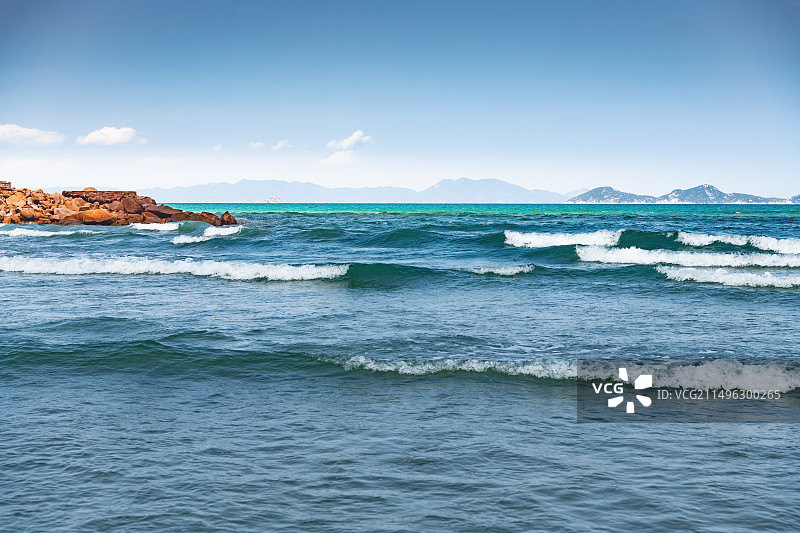 越南芽庄 Wild beach,Nha Trangl,Vietnam图片素材
