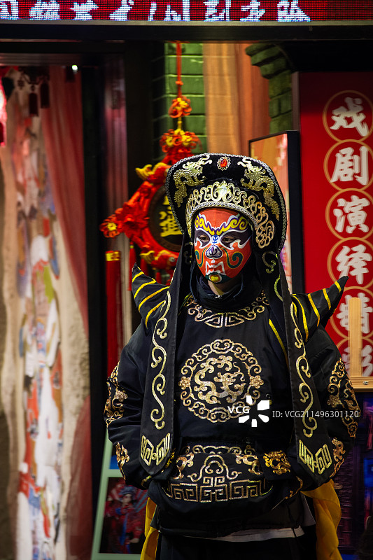 川剧变脸图片素材