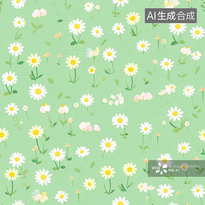 【AI数字艺术】小清新壁纸设计图片素材