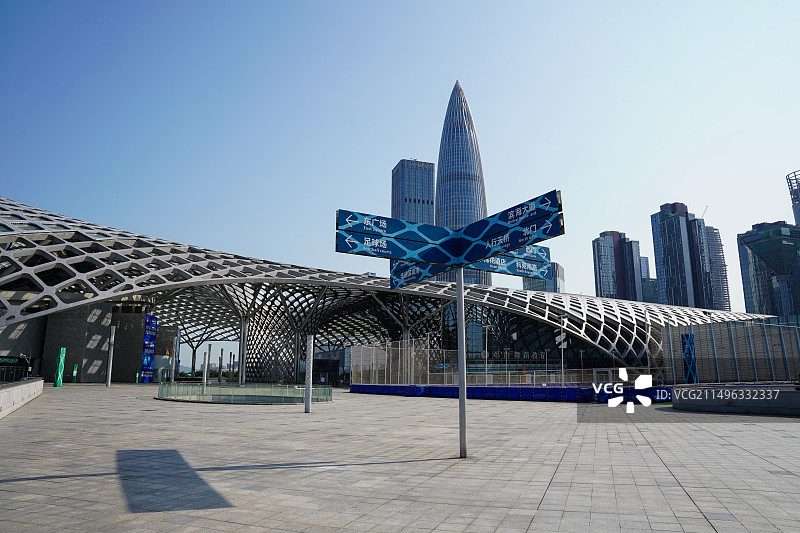深圳湾体育中心图片素材