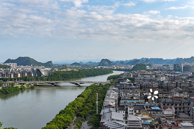 桂林市中心图片素材
