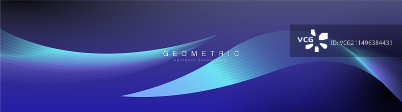 蓝色发光抽象背景图片素材