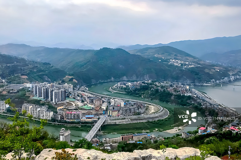 旬阳太极城图片素材