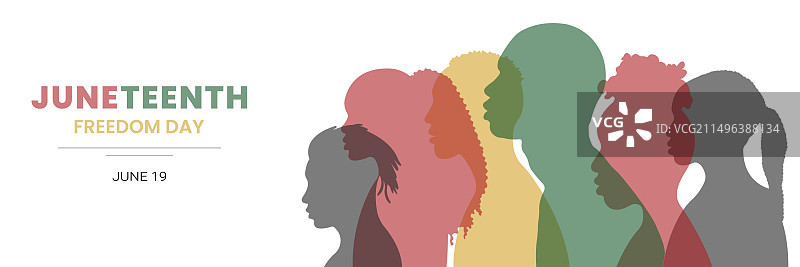 六月十九日自由日图片素材