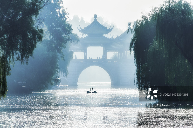 情定瘦西湖图片素材