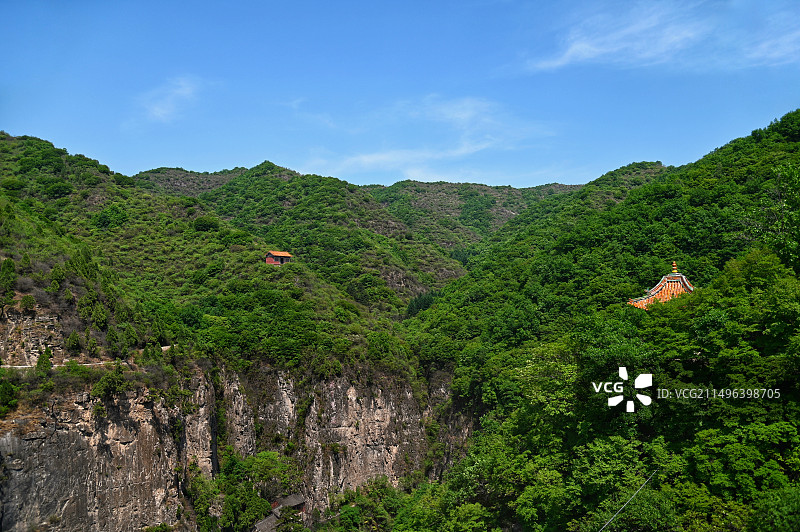 山西盂县藏山图片素材